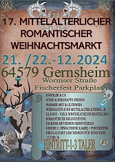 Aktuelle Bilder vom Mittelalterlichen Weihnachtsmarktin  Gernsheim 2024