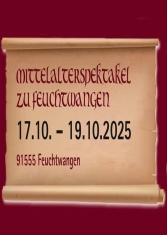 Aktuelle Bilder vom Mittelaltermarkt in Feuchtwangen 2025 - Feuershow von Avalon Feuerwelten