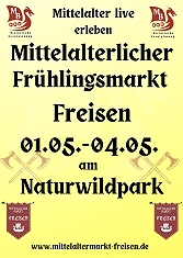 Aktuelle Bilder vom Mittelalterlichen Frühlingsmarkt in Freisen 2025