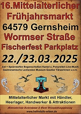 Aktuelle Bilder vom Mittelalterlichen Frühjahrsmarkt in Gernsheim 2025