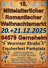 Aktuelle Bilder vom Mittelalterlichen Weihnachtsmarkt in Gernsheim 2025