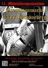 Aktuelle Bilder vom Mittelaltermarkt Gregorianmarkt Schöneberg 2025