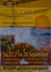 Aktuelle Bilder vom Historischen Markt in Großbottwar 2025