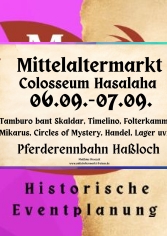 Aktuelle Bilder vom Mittelaltermarkt in Haßloch 2025 - Feuershow