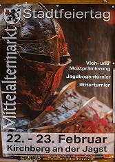 Aktuelle Bilder vom Stadtfeiertag und Mittelaltermarkt in Kirchberg an der Jagst 2025