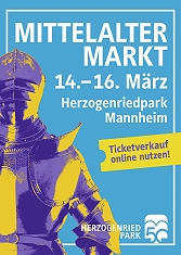 Aktuelle Bilder vom Mittelaltermarkt in Mannheim 2025