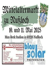 Aktuelle Bilder vom Mittelaltermarkt in Nußloch 2025
