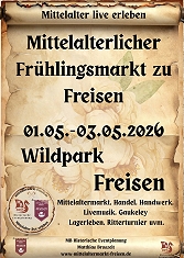 Aktuelle Bilder vom Mittelalterlichen Frühlingsmarkt in Freisen 2026