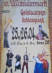 Aktuelle Bilder vom Mittelaltermarkt in Geislautern 2026