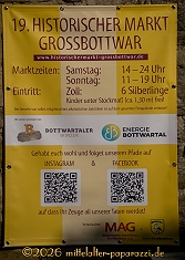 Aktuelle Bilder vom 19. Historischen Markt in Großbottwar 2026
