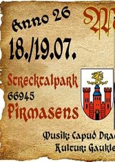 Aktuelle Bilder vom Mittelaltermarkt in Pirmasens im Strecktalpark 2026