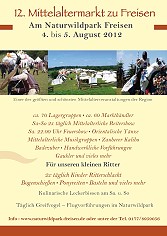 Mittelaltermarkt Freisen - Markteröffnung 2012
