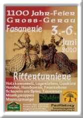 Pro History - 1100 Jahre Gross-Gerau Mittelaltermarkt in der Fasanerie