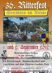 36. Ritterfest Hirschhorn am Neckar 2012 - Videoimpressionen vom Markt